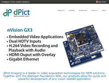 Tablet Screenshot of dpictimaging.com